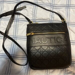 Nautica black Geometric Crossbody Bag